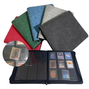 Reliure Toploader 9 pochettes sans anneaux, poche double face, reliure Toploader premium pour cartes à collectionner, cartes Pokémon, Yu-Gi-Oh, cartes TCG - Product Image 1