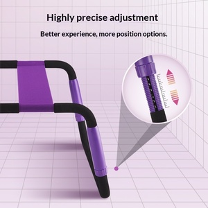 Chaise d'amour sexuelle, mobilier pour couples, chaise de sexe, chaise hedonique, accessoires de passion, aide aux positions sexuelles fonctionnelles pour adultes - Product Image 4