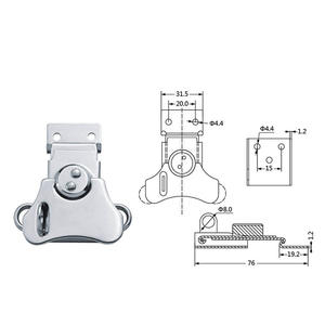 लकड़ी के बॉक्स बकसुआ हवा बॉक्स तितली बकसुआ फ्लैट का ताला सिलेंडर X204 फैक्टरी प्रत्यक्ष बिक्री पैकिंग बॉक्स ताला - Product Image 1