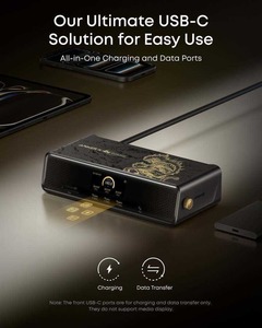 Anker Black Myth Wukong Edition <span class=keywords><strong>Prime</strong></span>: Stazione di Ricarica Rapida 140W 14-in-1 con Quattro Display DisplayLink e Caricatore da Parete - Product Image 6
