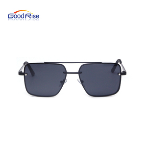 <span class=keywords><strong>Gafas</strong></span> de <span class=keywords><strong>Sol</strong></span> de Metal de Diseño de Marca de Lujo de Moda con Marco de Metal Irregular de Alta Calidad 2025, <span class=keywords><strong>Gafas</strong></span> de <span class=keywords><strong>Sol</strong></span> Vintage para Hombre - Product Image 2
