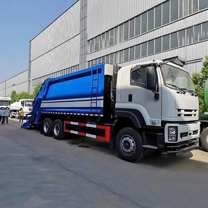 ผู้จัดจำหน่ายมืออาชีพ รถบรรทุกอัดขยะ Isuzu 6X4 18-20CBM สำหรับงานสุขาภิบาลในเมืองและการทำความสะอาดชุมชน - Product Image 3