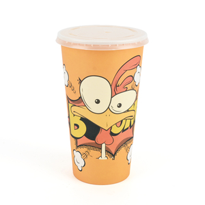 Vasos de Papel Biodegradables y Ecológicos Desechables de Pared Simple para Café con Tapa, de 4oz, 8oz, 10oz, 12oz, 14oz, 16oz y 22oz - Product Image 2