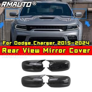Cubiertas Protectoras para Retrovisores de Coche, Tapas para Espejos Retrovisores para Dodge Charger 2015-2024, Kit de Carrocería, Accesorios para Coche - Product Image 2