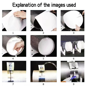 Hàn hồ quang Argon của đường ống giấy hòa tan trong nước dùng trong công nghiệp, nhà máy hóa chất giấy hòa tan, nhà máy điện - Product Image 6