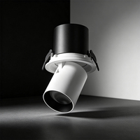 Plafonnier encastré LED escamotable pour la maison ou l'hôtel, décoration intérieure, projecteur certifié CE