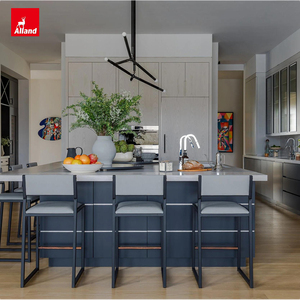 Cucine Tedesche Alland Design con Pannello Piatto Automatico in Legno, Sistema Touch Standalone e Accessori Smart con Sollevamento <span class=keywords><strong>a</strong></span> Scomparsa - Product Image 3