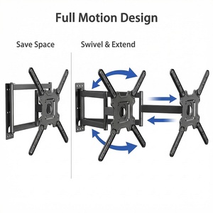 Universal Adjustable Angle <strong>Wall</strong> <strong>Mount</strong> <strong>Tv</strong> Bracket Long Arm Swivel <strong>Tv</strong> Bracket <strong>for</strong> 50 Inch - Product Image 3