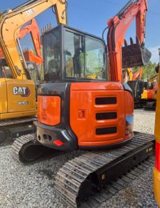 Excavadora Compacta Hitachi ZX55 Original de Japón, Bajo Consumo de Combustible, Buen Estado, Miniexcavadora de Segunda Mano en Venta - Product Image 3