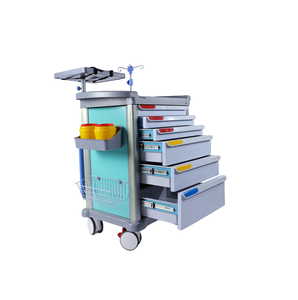 अस्पताल चिकित्सा आपातकालीन दुर्घटना दवा ट्रॉली की कीमत - Product Image 5