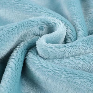 Giá Rẻ Giá Sản Phẩm Mới Bán Buôn Siêu Mềm Tái Chế Flannel Lông Cừu Hai Mặt Bé Vải Cho Nhà Dệt - Product Image 2