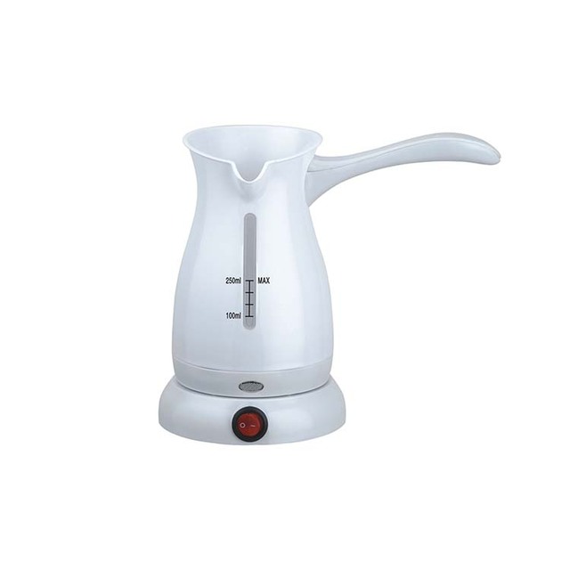 Ronda Turkish Sand Semi-Automatic Electric Coffee Maker 250ML Capacity Plastic Modern Design Household Use 650W CE Certified