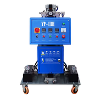 Machine à mousse polyuréthane bi-composant polyol isocyanate pour isolation de toitures et murs, pulvérisateur de mousse PU à cellules ouvertes et fermées