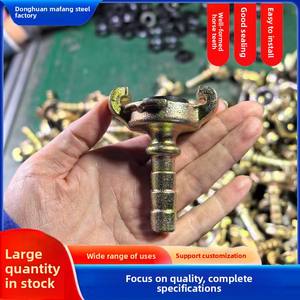 סוג אירופאי חוט פנימי יצוקים צינור אוויר couplings מחברים מהירים חיבור זכר ראש משושה - Product Image 2