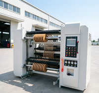 Machine de découpe de papier thermique intelligente 600 m/min avec déchargement automatique pour rouleaux de papier de traceur