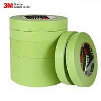 Ruban de masquage en papier crépon vert 3M 401+ anti-frisottis, découpe personnalisée pour applications de masquage en retouche automobile