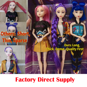 Moda K-Star Idol Aksiyon Figürleri Kör Kutu Stili Vinil Bebek Seti Hareketli Eklemler Müzik Grubu Oyuncakları Kızlar için 11.5 inç - Product Image 6