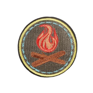 Nature Design Custom Patches Heat Transfer Fabric 100% Embroidery Embroidered Patch Custom Sew Iron on Patches for Clothing - Product Image 6