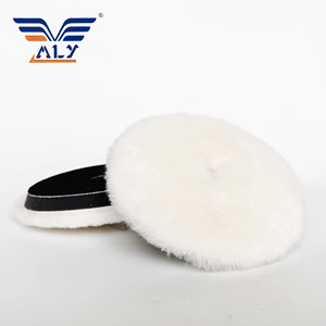 6 pouces voiture beauté polissage laine disque auto-adhésif doublure tissu tampon de polissage pour double <span class=keywords><strong>Action</strong></span> rotatif orbital polisseuse - Product Image 3