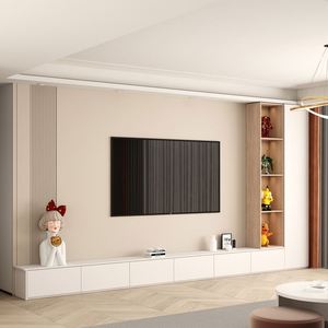 Modern LED <b>Wall</b>-<b>Mounted</b> <b>TV</b> Cabinet <b>for</b> Living Room and Hotel Use Luxury Design <b>TV</b> Unit - Product Image 2