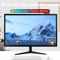 Wholesale 19" 20" 22" LED LCD Monitor HD 16:9 Aspect Ratio VGA/ Interface 3-Year Warranty Black Business Use Office Desktop
