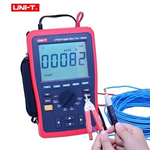 UNI-T UT620A เครื่องวัดมิลลิโอห์มแบบดิจิตอล แบบสี่สาย พร้อมพอร์ต USB สำหรับถ่ายโอนข้อมูล มาตรฐาน IP55 เครื่องทดสอบความต้านทานต่ำ ความแม่นยำ 0.1 พร้อมฟังก์ชั่นวัดความยาวสาย - Product Image 4