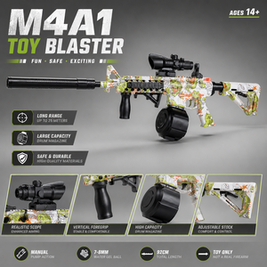 <span class=keywords><strong>Pistola</strong></span> <span class=keywords><strong>de</strong></span> Agua Eléctrica M4A1, Estilo TikTok, Personalizable en Color - Product Image 6