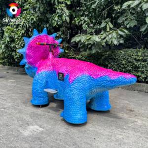 Parque de Dinosaurios, Juegos Infantiles Interiores y Exteriores, Atracciones Mecánicas de Dinosaurios para Niños, Dinosaurio Animatrónico Realista Simulado, Coche de Dinosaurio para Niños en Venta - Product Image 4