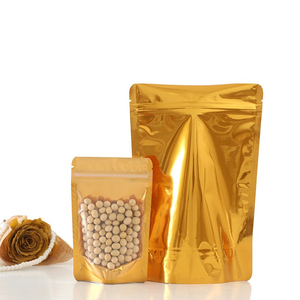 Fabrika Fiyatlı Özel Baskılı Turuncu Gıda Sınıfı Kilitli Doypack Paketleme Poşeti Atıştırmalıklar Toz Kuru Gıda Ayakta Duran Poşet - Product Image 2