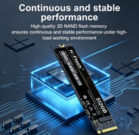 H-Flash Grosir M.2 NVME 2280 Solid State Drive 256GB NVME PCle Gen3.0 512GB Disk Internal Berkualitas Tinggi Ssd Hard Drive