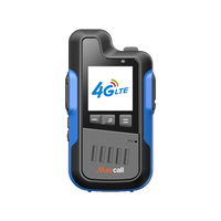 Maycall Talkie-walkie 4G LTE à haut-parleur puissant, interphone sans fil à appel unique, portée 5000 km, version sud-américaine, support mondial