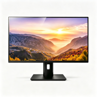 Nouvel écran large sans cadre IPS 4K LED de 27 pouces, luminosité 350 cd/m², temps de réponse 5 ms, 60 Hz, ports DP, support réglable, VESA