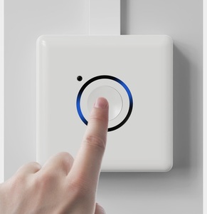 Interruptor de temporizador de cuenta regresiva de 86 tipos, Control táctil de 220V, 2000W, interruptor de temporizador de 2 minutos a 2 horas para ventilador de escape y luz de baño - Product Image 1