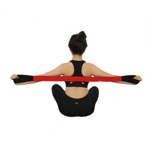 New Product Yoga High <b>Elasticity</b> Stretching Belt and Fitness Strength Training Stretching Belt - Product Image 1