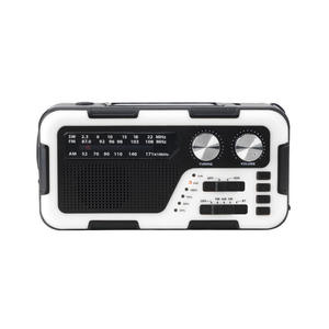 Solar-Powered NOAA Emergency Radio, AM/FM/SW with Hand Crank & Power Bank - Product Image 5