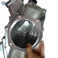 Manifold Intake Billet Aluminium CNC Kustom SK untuk LS3 dengan Rel Bahan Bakar Ganda