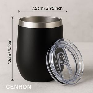 Cenron Stainless Steel Vacuum Insulated Tumbler with Lid and <b>Metal</b> <b>Straw</b> Travel Mug 4 Colors Set - Product Image 2