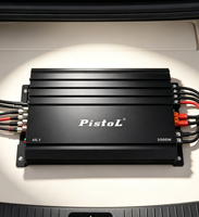 Amplificateur de voiture universel PISTOL 12V 4 canaux classe AB 3000W KW-45.1