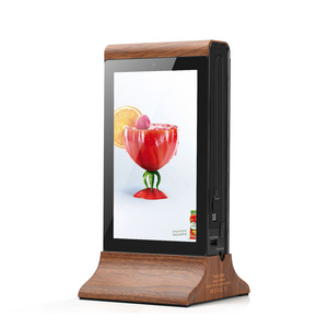 FYD-835G Restaurant Digital <strong>Menu</strong> Display Machine USB <strong>Flash</strong> Drive Hotel <strong>Table</strong> Top Advertising Display Player Powerbank - Product Image 6