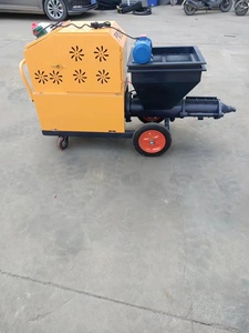 Projecteur de mortier de béton à moteur <span class=keywords><strong>pneumatique</strong></span> bon marché Machine électrique de pulvérisation de plâtre pour pulvérisateur de ciment - Product Image 5
