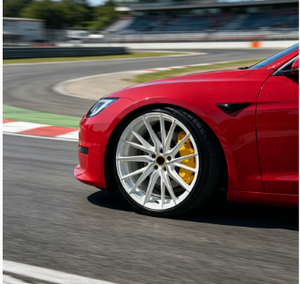 Jantes en alliage forgé pour course automobile, 20 pouces, 5X114.<span class=keywords><strong>3</strong></span>, blanches, multi-branches, jantes de rechange pour <span class=keywords><strong>Tesla</strong></span> <span class=keywords><strong>Model</strong></span> <span class=keywords><strong>3</strong></span> <span class=keywords><strong>Model</strong></span> Y - Product Image 5