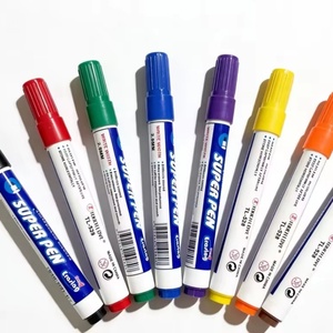 Juego de Marcadores de Pizarra Blanca Coloridos, Duraderos y de Precio Competitivo, Pintura Borrable para una Escritura Suave y Fácil de Limpiar - Product Image 1
