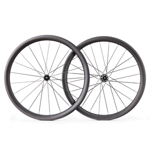 <span class=keywords><strong>Roue</strong></span> en carbone à frein à disque avec rayons en carbone ultralégers 40C-23-29.7 1060g - Product Image 1