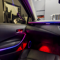 KYNCHO pour Toyota Corolla, éclairage ambiant LED pour voiture, éclairage ambiant automobile, éclairage intérieur, lampe d'éclairage intérieur automobile
