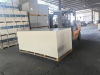 Panneau mural ignifuge et imperméable pour plafond et mur en plaques de plâtre, laine de roche, polyuréthane, surface en MGO