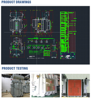 36.5kV 200Mva 315Mva électrique-arc-four-transformateur transformateurs de four spéciaux pour la fabrication de l'acier