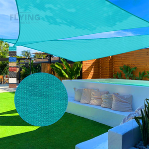 Voile d'<span class=keywords><strong>ombrage</strong></span> perforée en HDPE vert turquoise 2x3m <span class=keywords><strong>pour</strong></span> jardin, patio, terrasse, auvent et <span class=keywords><strong>pergola</strong></span> - Product Image 1