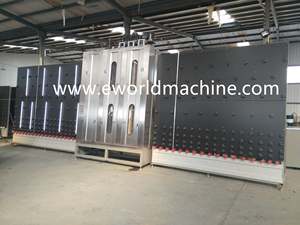 Máquina de Lavado de Vidrio Vertical Industrial de Acero Inoxidable con Certificación CE, Equipo de Automatización de Alta Eficiencia - Product Image 3