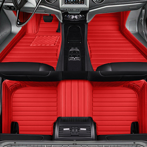 Tappetini per auto ecologici in pelle a righe di fascia alta resistenti all'acqua per i moderni per i modelli <span class=keywords><strong>Honda</strong></span> (Civic HRV) - Product Image 6