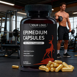 <span class=keywords><strong>Epimedium</strong></span> 30% Icariin <span class=keywords><strong>Softgel</strong></span> <span class=keywords><strong>Capsules</strong></span> voor mannelijke seksuele functie, energie, vitaliteit en prestatieversterking, bulk OEM - Product Image 1